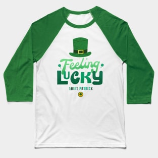 Felling Lucky Saint Patrick Baseball T-Shirt